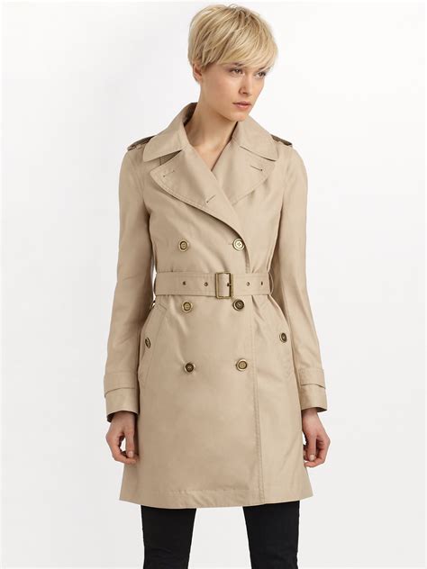 burberry brit trench coat tan|best Burberry trench coat women.